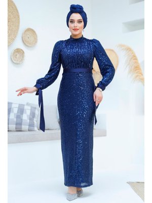 Neva Style Pul Payetli Lacivert 4667l