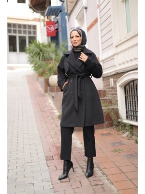 Kadeem Giyim Mevira Moscov Kaşe Kaban