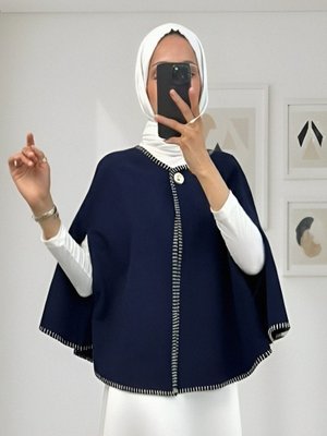 Podyumplus Laci Çoban Dikişli Cepli Kaşe Panço