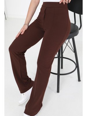 Tofisa Kahve Çimalı Spor Pantolon