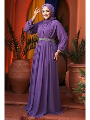 Neva Style Pileli Lila 25888lıla