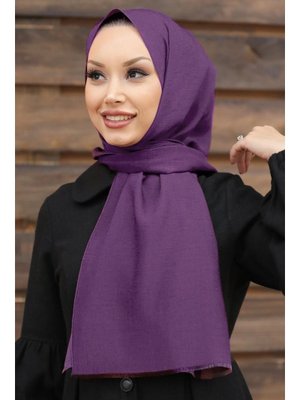 Neva Style Mürdüm Şal 4780mu