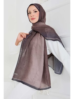 Tofisa Kahve Soft Degrade Bambu Crash Şal