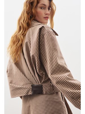 MANUKA Ekoseli Bomber Ceket Ekose