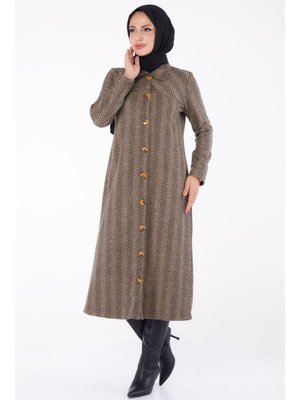 Tofisa Vızon Vizon Düğmelı Kap