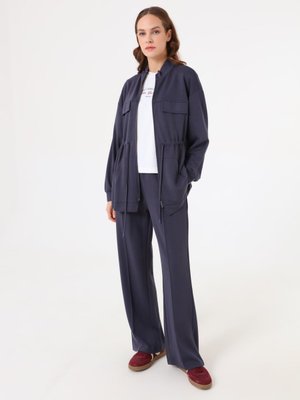 Benin Antrasit Modern Kesim İkili Takım