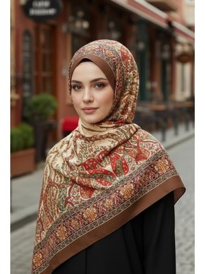 Aisha`s Design Desen Desenli Eşarp,es