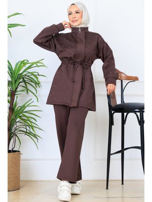 Benguen Kahverengi İncili Scuba Takım