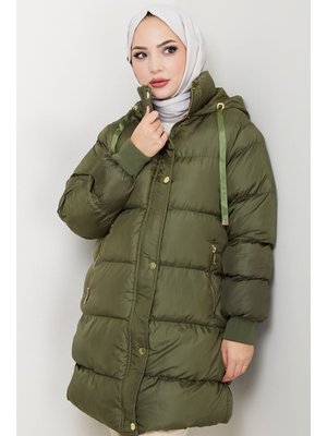 Bestenur Haki Şişme Mont