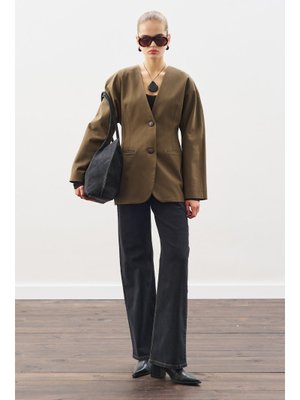 MANUKA Haki Studıo Blazer Ceket