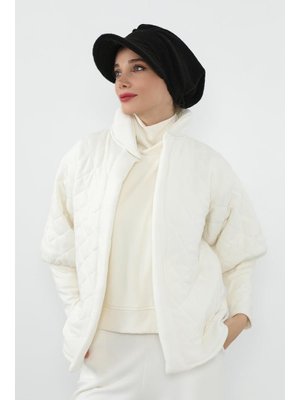 Aisha`s Design 73dk Siyah Kışlık Siperlikli Düz Kaşe Şapka Bone,b