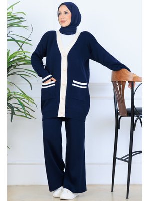 Benguen Lacivert Cepli Triko Takım