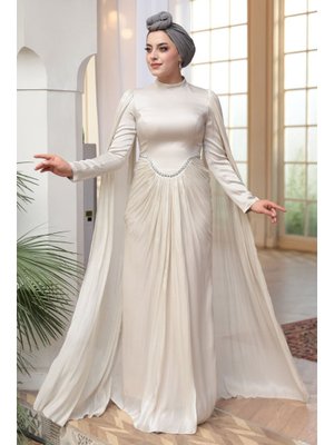 Neva Style Pelerinli Bej 5418bej