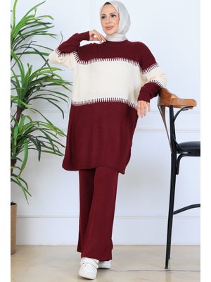 Benguen Bordo Triko Takım