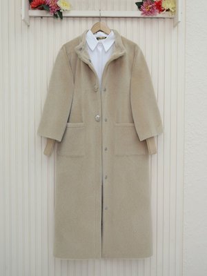 Podyumplus Açık Vizon Kolu Ribanalı Çıtçıtlı Astarlı Kaban