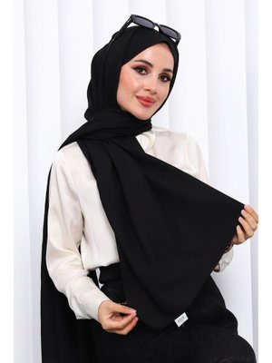 İmaj Butik Siyah Abiye Jan Şal