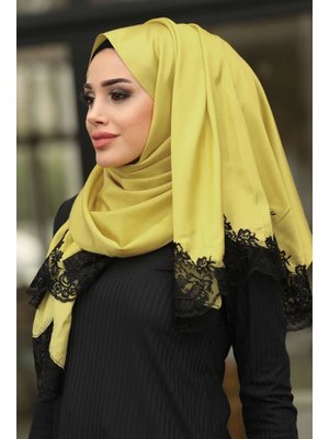 Neva Style Dantelli İpek Görünümlü Şal Ürün Kodu
