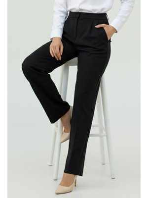Benguen Siyah Cepli Palazzo Pantolon