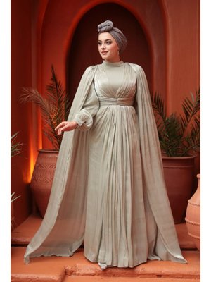 Neva Style Pelerinli Mint 5447mınt