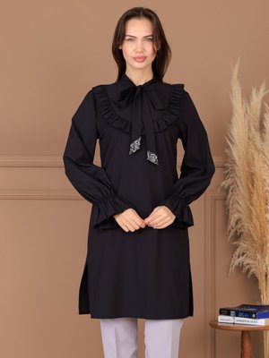 Elben Moda Siyah Masal Tunik