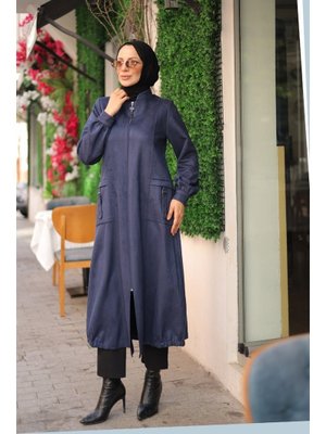 Kadeem Giyim Rüya Süet Kaban