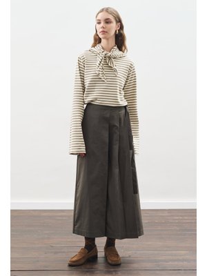 MANUKA Koyu Yeşil Etek Görünümlü Pantolon