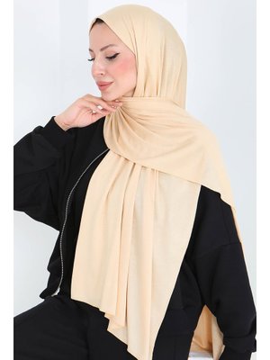 Tofisa Krem Penye Şal