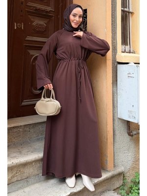 Benguen Kahverengi Oyşo Elbise