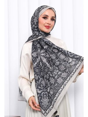 İmaj Butik Taş Desenli Soft Dijital Şal