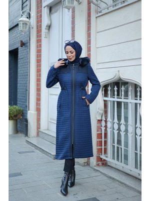 Kadeem Giyim Zerina Kapitone Süet Kap