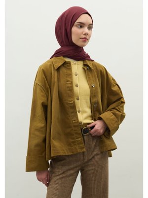 FRESHSCARFS Bordo Kaşmir Dokulu Şal