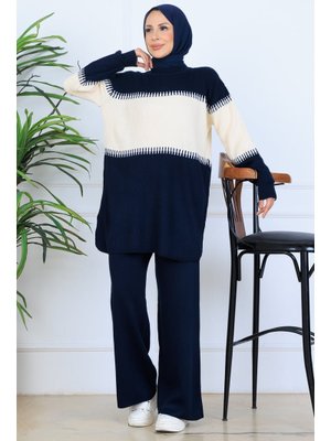 Benguen Lacivert Triko Takım