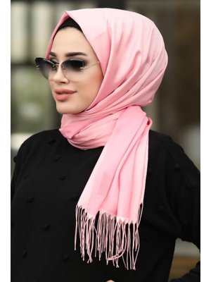 Neva Style Püsküllü Şal