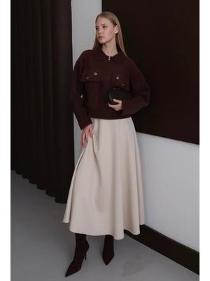 Podyumplus Tedy Triko Hırka Kahve