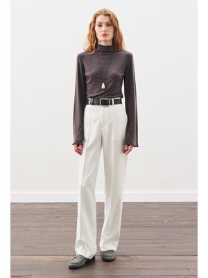 MANUKA Antrasit Balıkçı Yaka Bluz