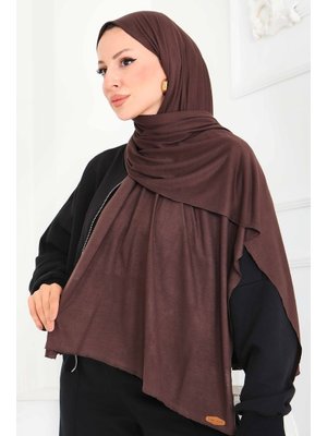 Tofisa Kahve Penye Şal