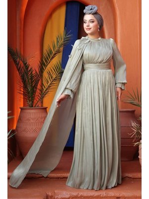 Neva Style Pelerin Detaylı Mint 5394mınt