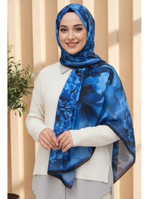 Tofisa Saks Mystic Flora Serisi Pamuk Şal