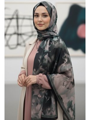 Tofisa Gul Gül Soft Mist Serisi Pamuk Şal