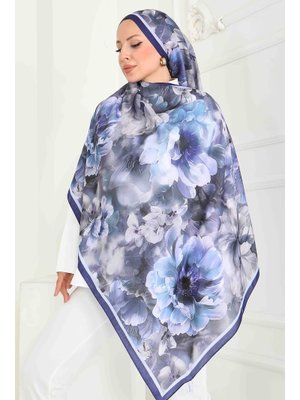 Tofisa Mor Floral Whisper Serisi Pamuk Şal