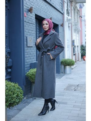 Kadeem Giyim Elzem Moskov Kaşe Kaban