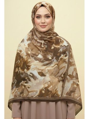 Tofisa Yesılı Yağ Yeşili Soft Mist Serisi Pamuk Şal Yag