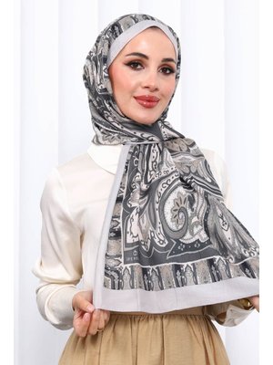İmaj Butik Taş Desenli Kraş Şal