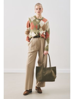 MANUKA Çağla Classıc Pileli Pantolon