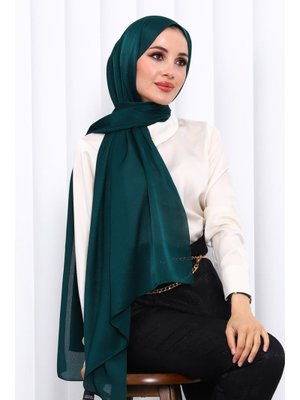 İmaj Butik Zümrüt Yeşili Jan Şal