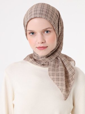 Miray Vizon Fort Eşarp Kutu Desen