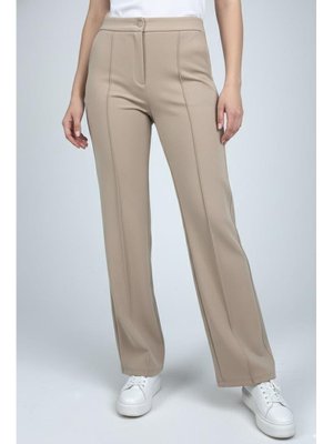 Tofisa Bej Şerit Detaylı Spor Pantolon