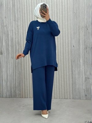 MODANURSEDA Pantolon Takım İndigo