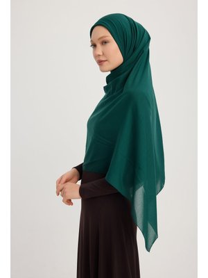 Schaless Zümrüt Büyük Şifon Eşarp