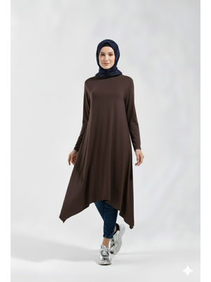 Plistre 1220_asimetrik Kesim Tunik